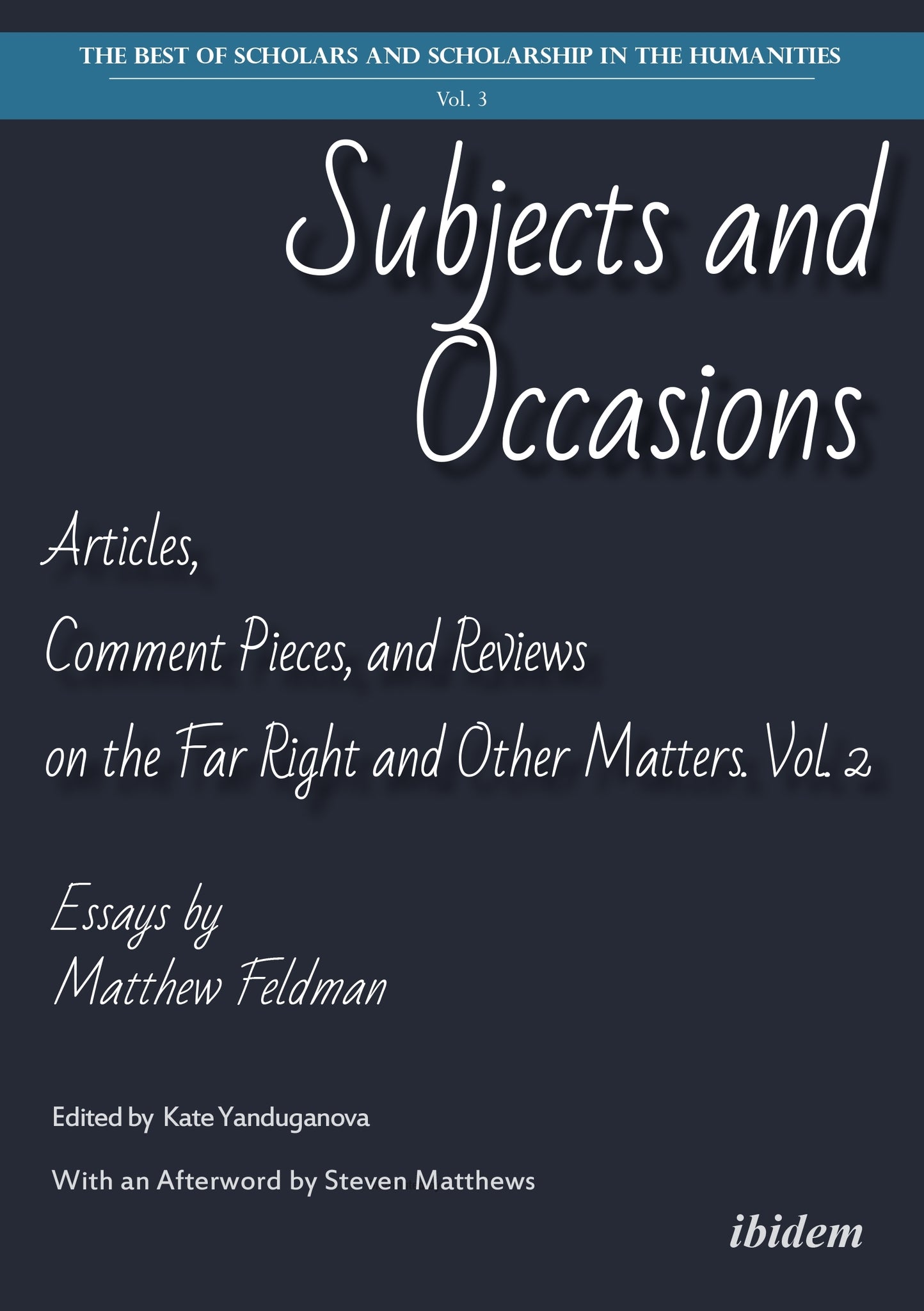 Subjects and Occasions